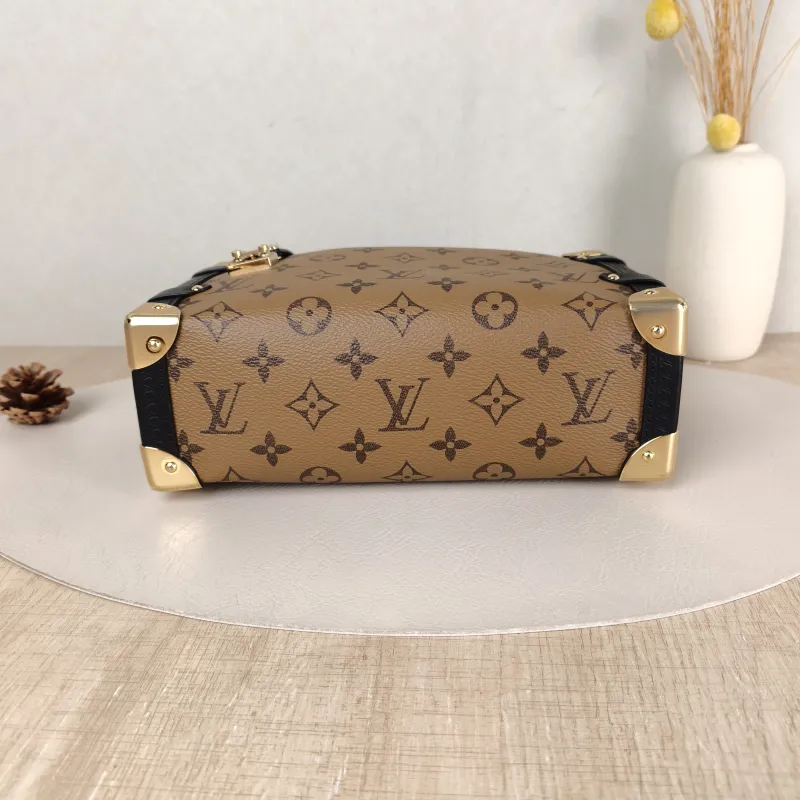 Louis Vuitton Crossbody Bag Side Trunk Box Monogram PVC Medium 23.5 × 8.5 × 16 cm — cover view 5 of 5
