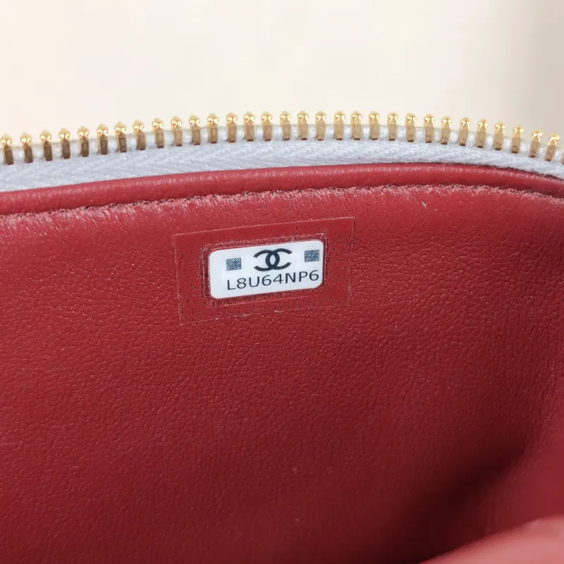 Chanel Crossbody Baglp Box Bag Top Handle Crossbody Bag Silver Calfskin One Size19.5 × 5 × 17 cm — detail view 5 of 13