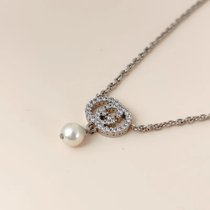 GUCCI Necklace GG Necklace Silver One Size 47cm — cover view 10 of 11