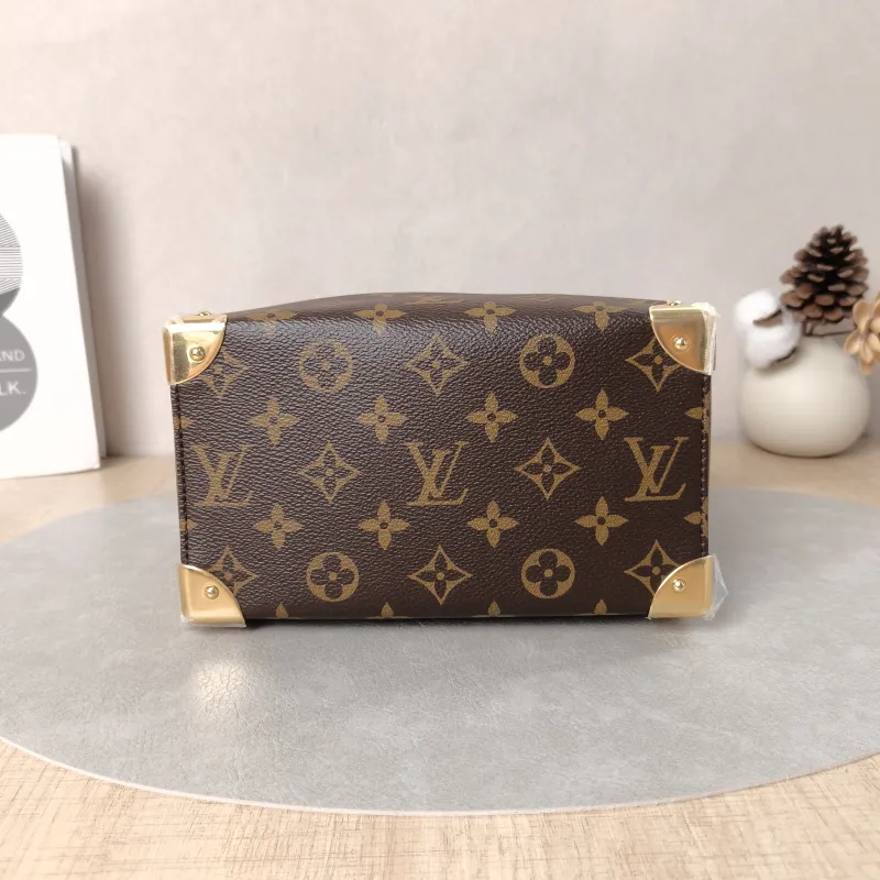 Louis Vuitton Crossbody Bag Speedy Trunk 20Monogram PVC Small20.5 × 11 × 13.5 cm — cover view 4 of 6