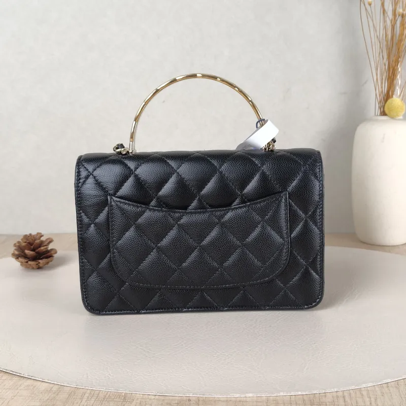 Chanel Crossbody Bag coco crush woc Black Grained Calfskinmini19.2 × 3.5 × 12.3 cm — cover view 5 of 5