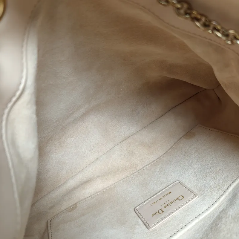 DIOR Shoulder Bag Ammi Beige Lambskin Medium31 × 13 × 18 cm — detail view 8 of 11