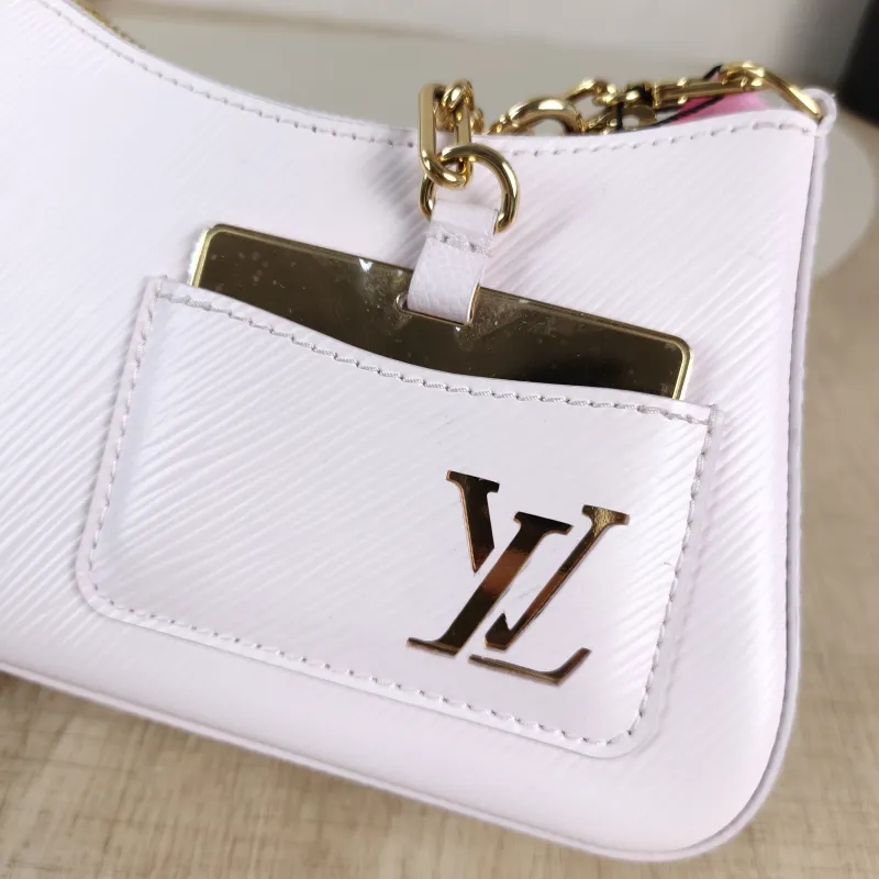 Louis Vuitton Shoulder Bag MARELLINI Pink Epi Embossed Calfskin Mini 19 × 6.5 × 13.5 cm — detail view 10 of 13