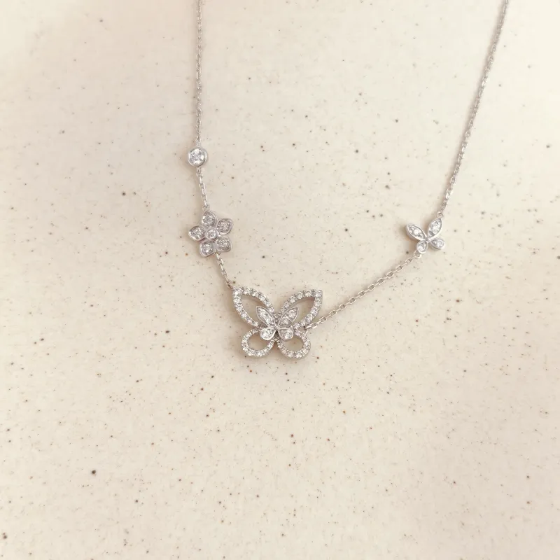GRAFF Necklace Collection Necklace White Gold18KW hite Gold Diamond One Size40cm — cover view 4 of 8