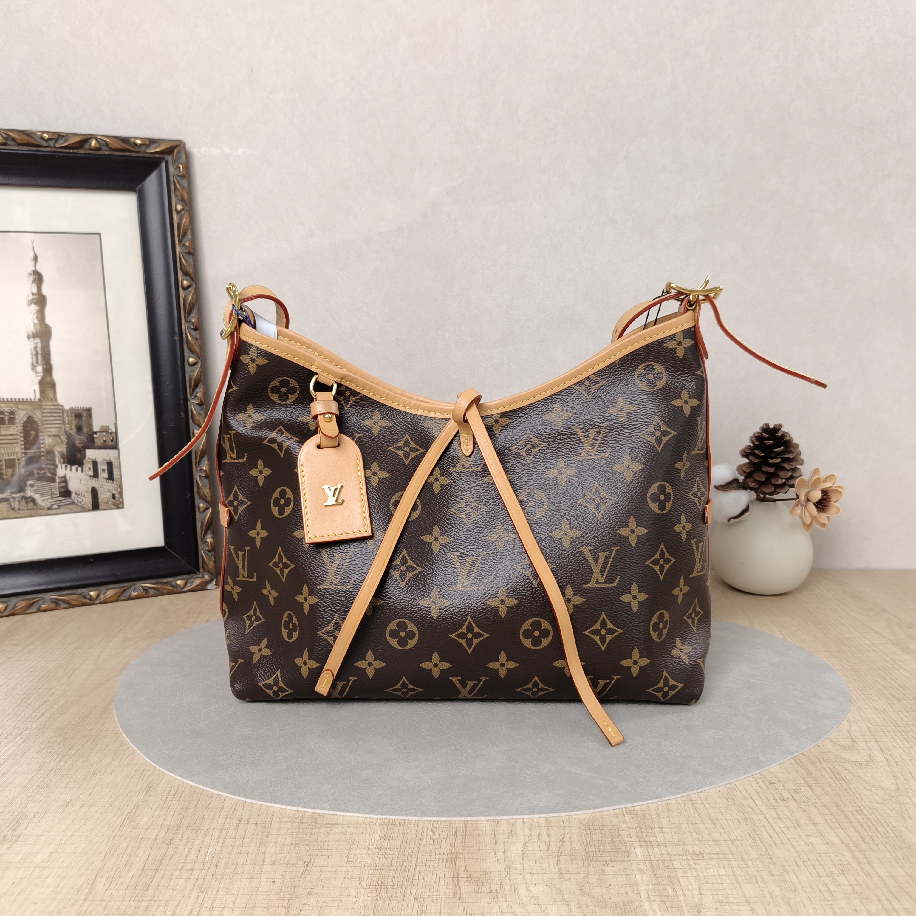 Louis Vuitton Crossbody Bag Carryall Monogram PVC Small29 × 12 × 24 cm