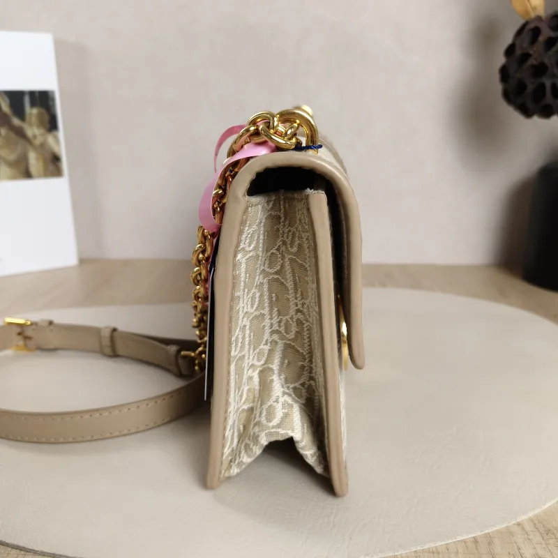 DIOR Crossbody Bag30Montaigne 30Beige Canvas Medium25 × 9 × 16.5 cm — cover view 4 of 10
