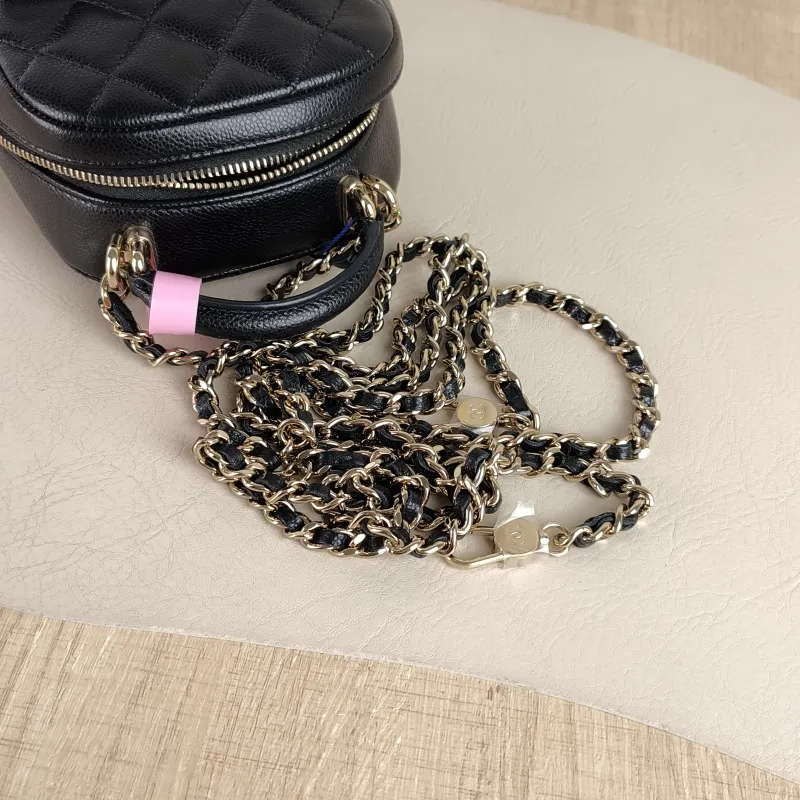 Chanel Backpack mini Backpack Collection Black Grained Calfskin One Size 13 × 9 × 18 cm — detail view 2 of 12