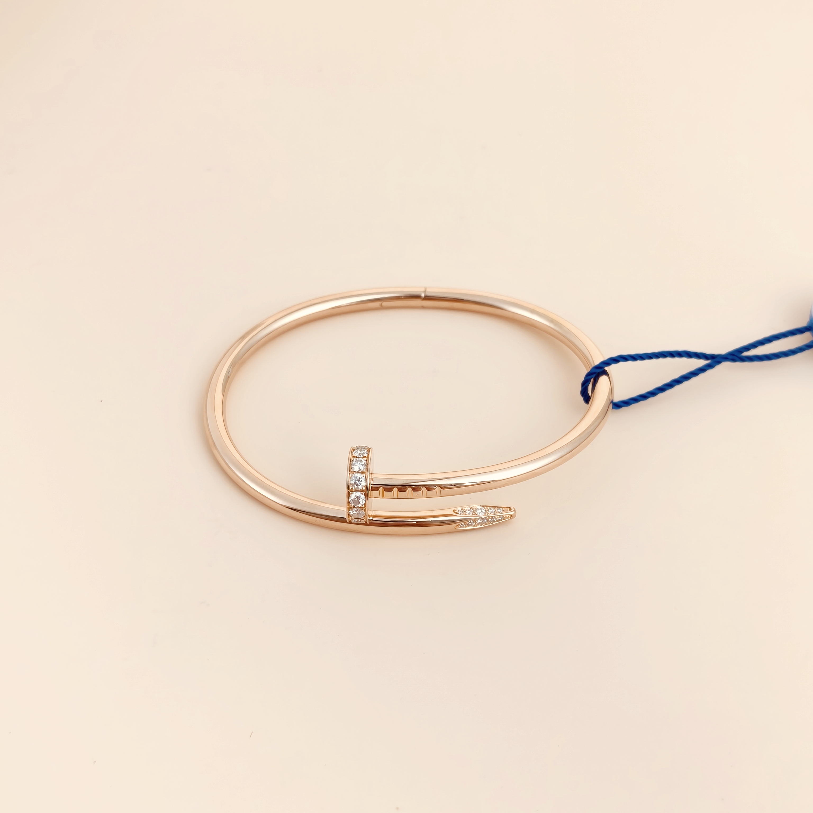 CARTIER Bangle Juste un Clou Bangle Rose Gold Diamond18KR ose Gold Edition16
