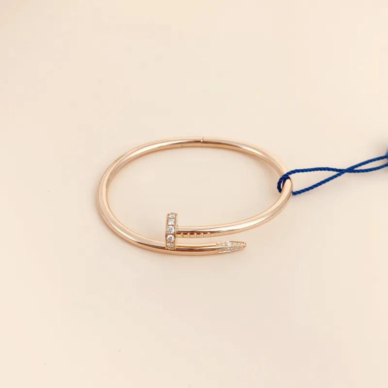CARTIER Bangle Juste un Clou Bangle Rose Gold Diamond18KR ose Gold Edition16