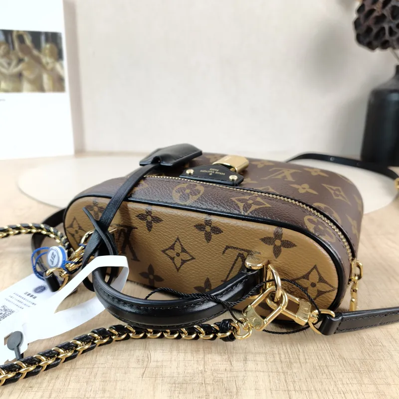 Louis Vuitton Shoulder Bag VANITY Cosmetic Bag Monogram PVC Small19 × 11 × 13 cm — detail view 11 of 11