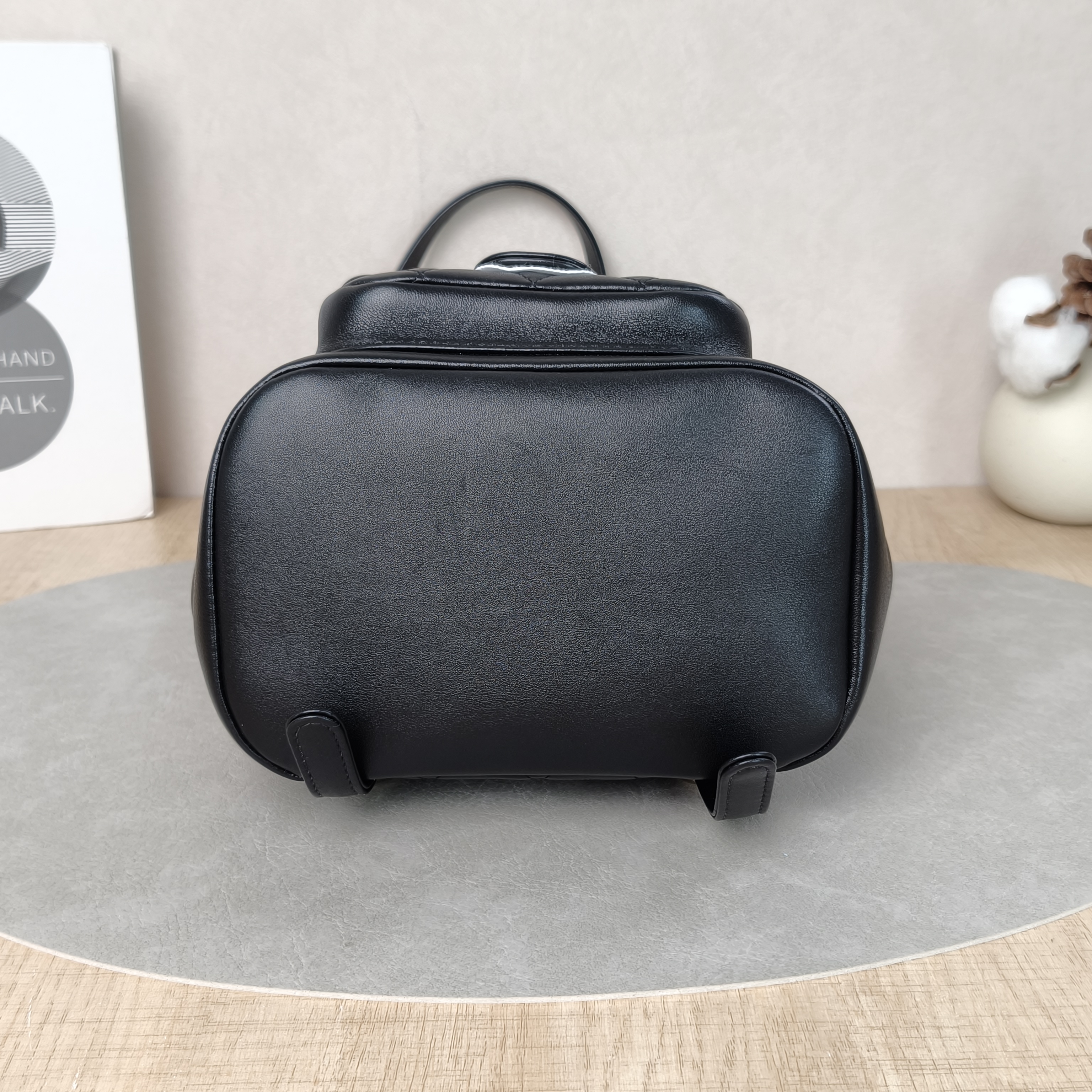 Chanel Backpack Duma Black Lambskin Small18 × 12 × 18.5 cm — cover view 2 of 6