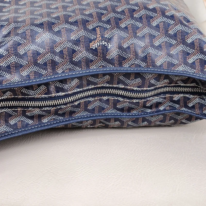 GOYARD Shoulder Bag Boheme Hobo​ Blue PVC Small 43 × 14 × 27 cm — detail view 1 of 11