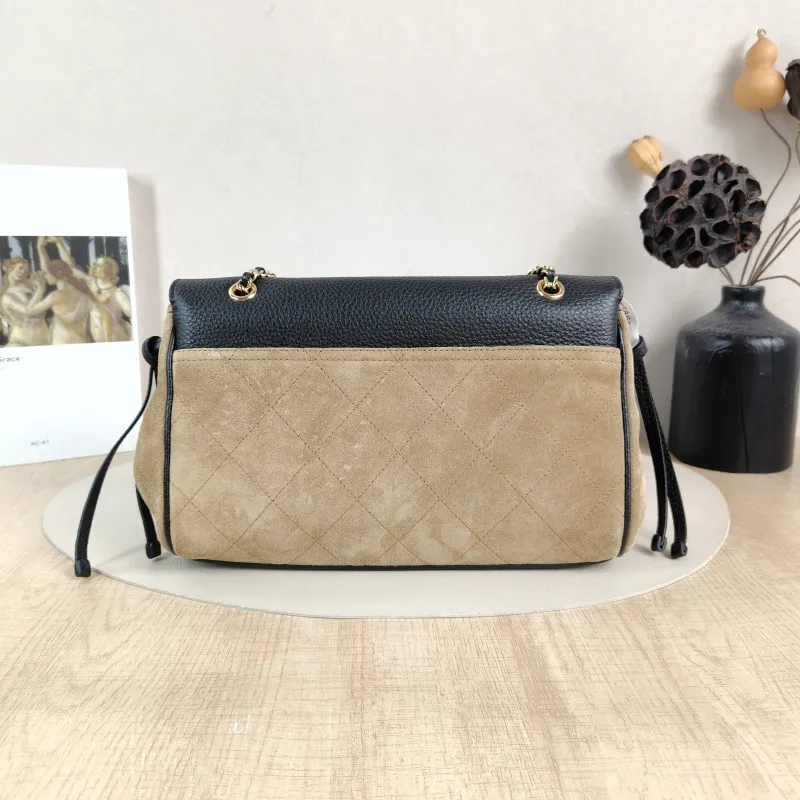 Chanel Shoulder Bag 26a Collection · Black Suede Small 29 × 10 × 17 cm — cover view 6 of 6