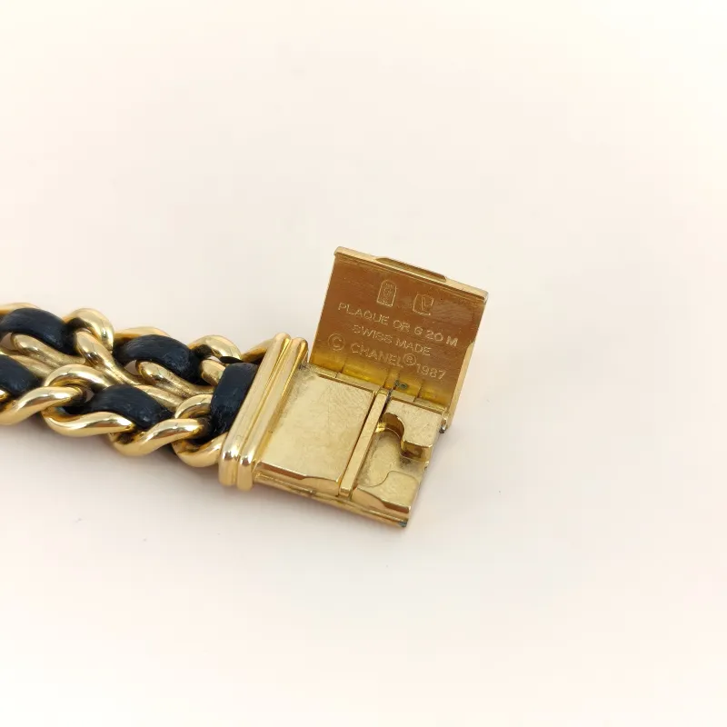 Chanel Watch Première Édition Originale Black with Gold-Tone Hardware Black with Gold-Tone Hardware S 26*20 — cover view 3 of 7
