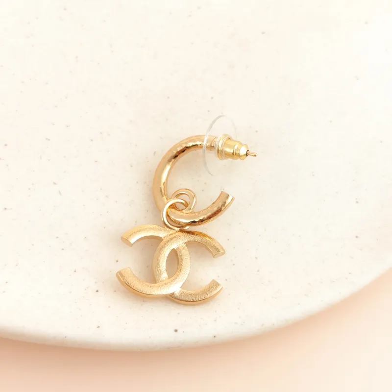 Chanel Earrings c Earrings Gold One Size โ cover view 4 of 6