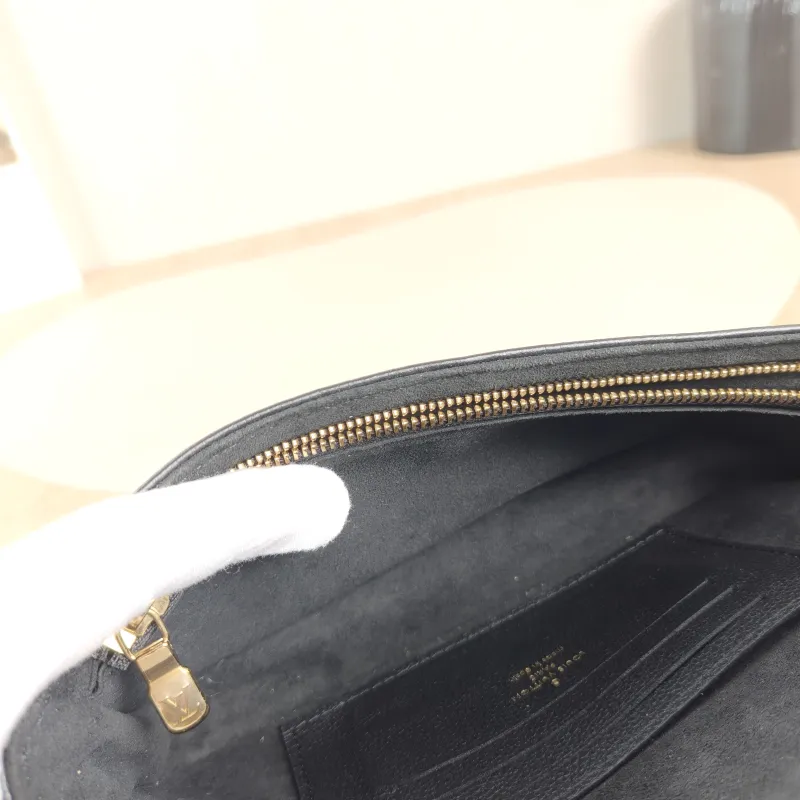 Louis Vuitton Crossbody Bag IVY Black Empreinte Embossed Calfskin Small 23.5 × 4.3 × 12 cm — detail view 12 of 13