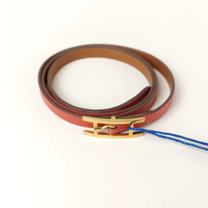 Hermès Bangle Behapi Bangle Colorblock Calfskin69.5cm