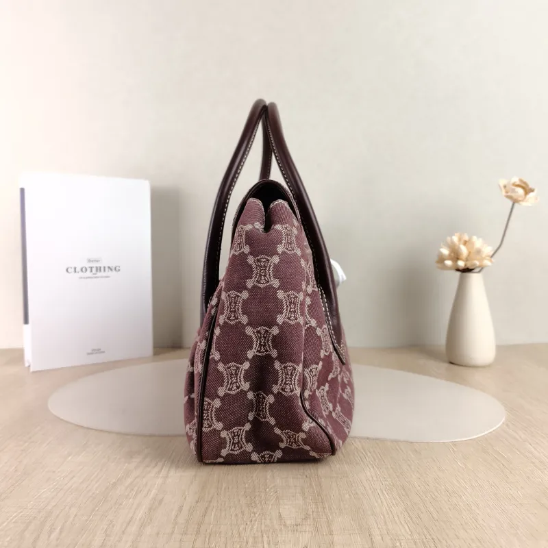 CELINE Top Handle Bag Top Handle Bag Red Canvas One Size45 × 10 × 24 cm — detail view 2 of 11