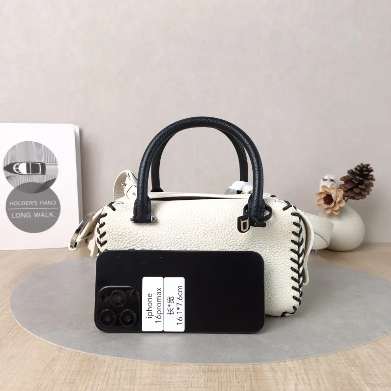 DELVAUX Top Handle Bag Cool Box Box Shoulder Bag Calfskinmini21 × 11 × 13 cm — cover view 4 of 5