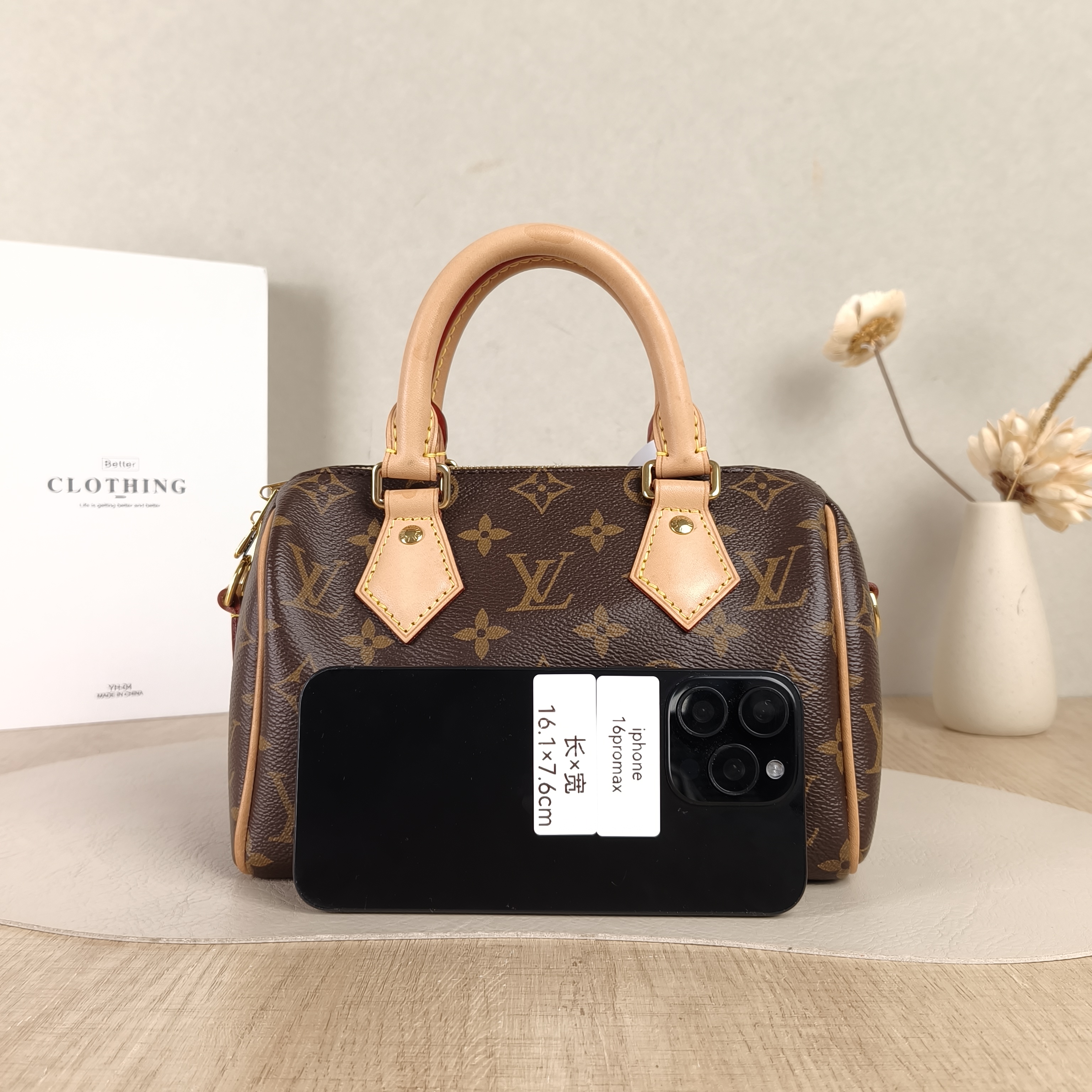 Louis Vuitton Crossbody Bag Speedy20 Shoulder Strap PVC Small20.5 × 12 × 13.5 cm — cover view 5 of 5