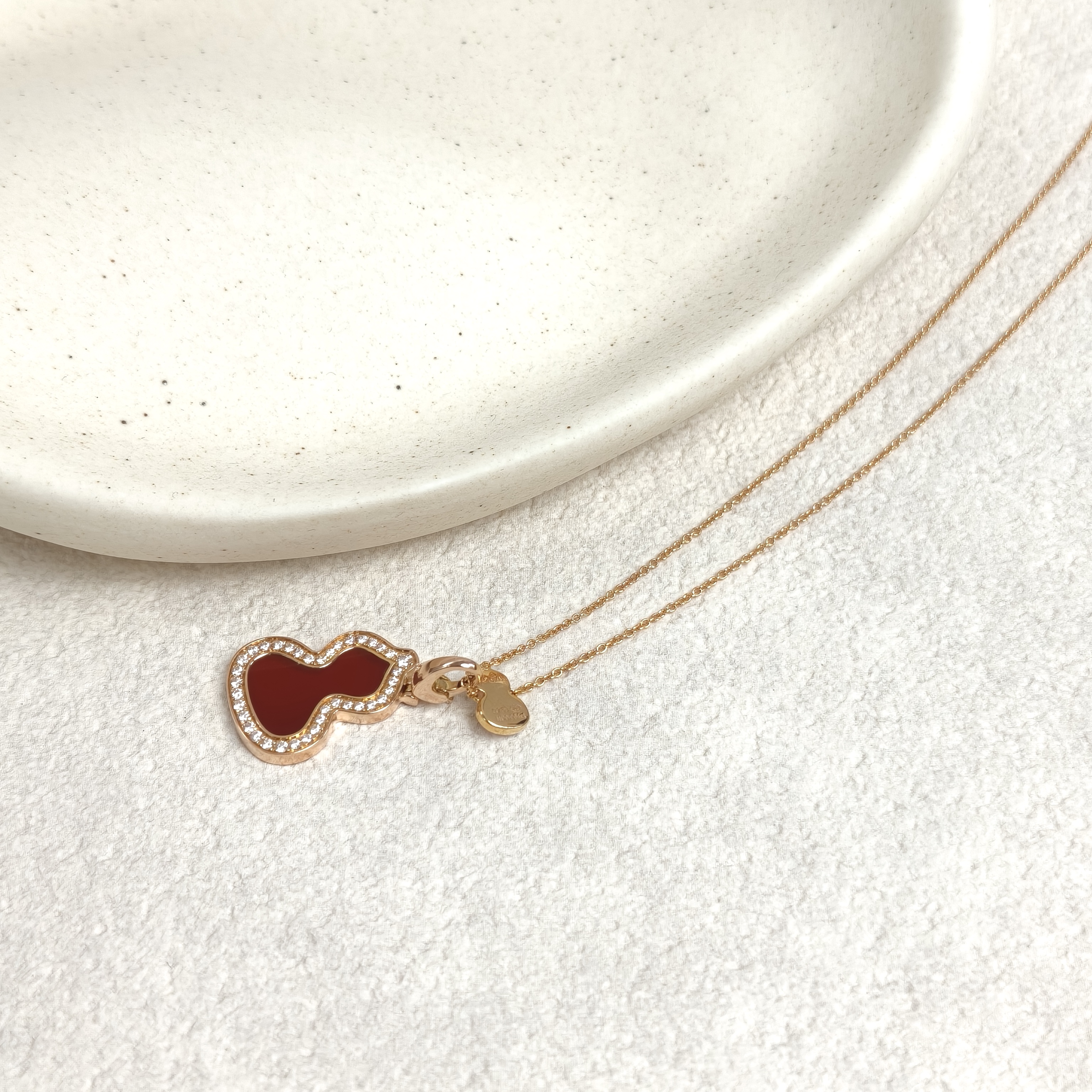 Qeelin Necklace Wulu Collection Necklace Red18k 1.8*1.3 · 39cm — cover view 8 of 8
