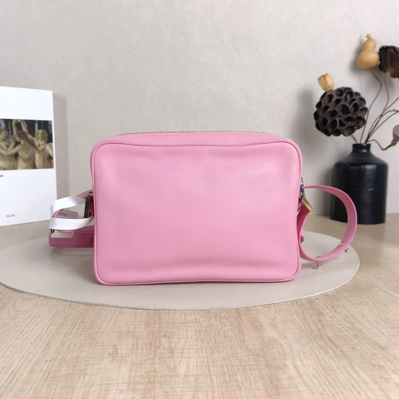 DELVAUX Crossbody Bag Crossbody Bag Pink Calfskin One Size22 × 4.5 × 15 cm — cover view 5 of 5