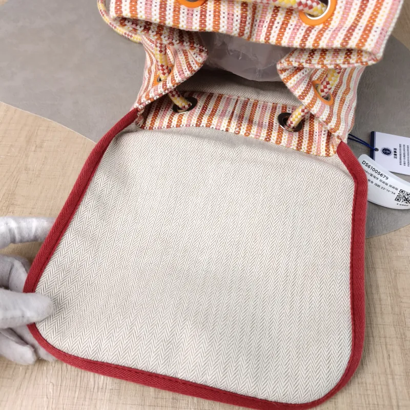 Hermès Backpack Backpack Canvas One Size 23 × 15 × 34 cm — detail view 4 of 12