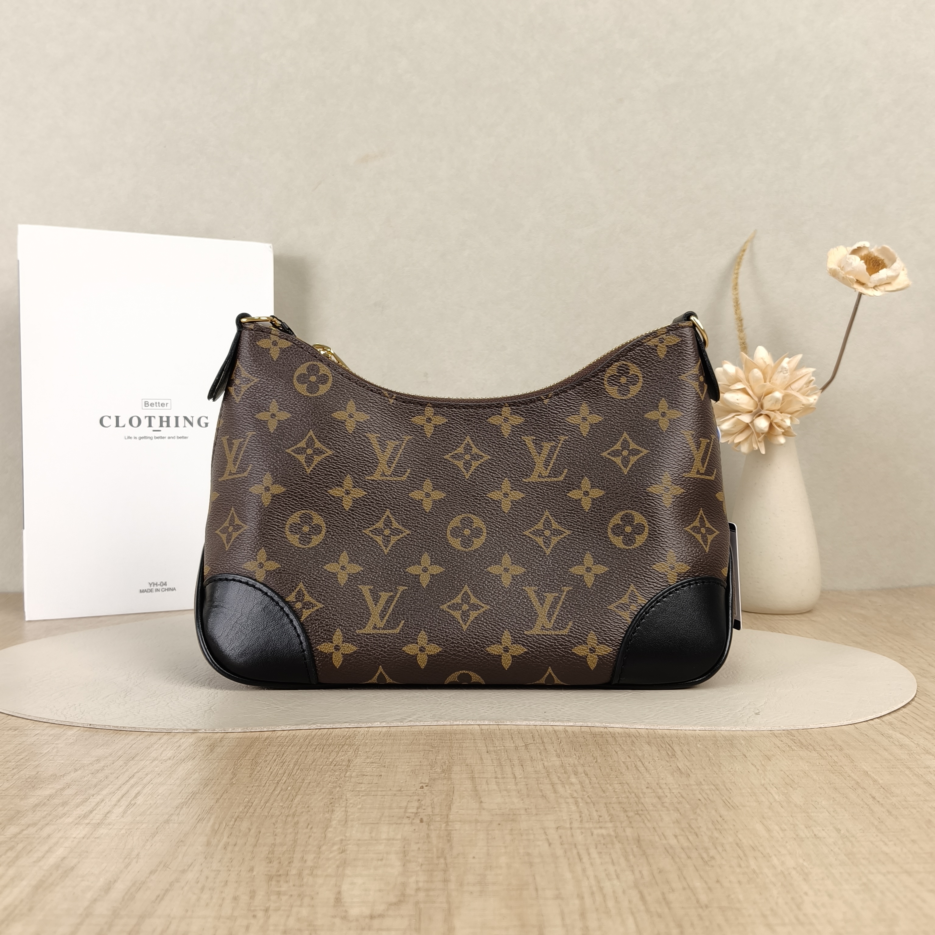 Louis Vuitton Crossbody Bag Boulogne PVC Small26 × 9.5 × 16 cm