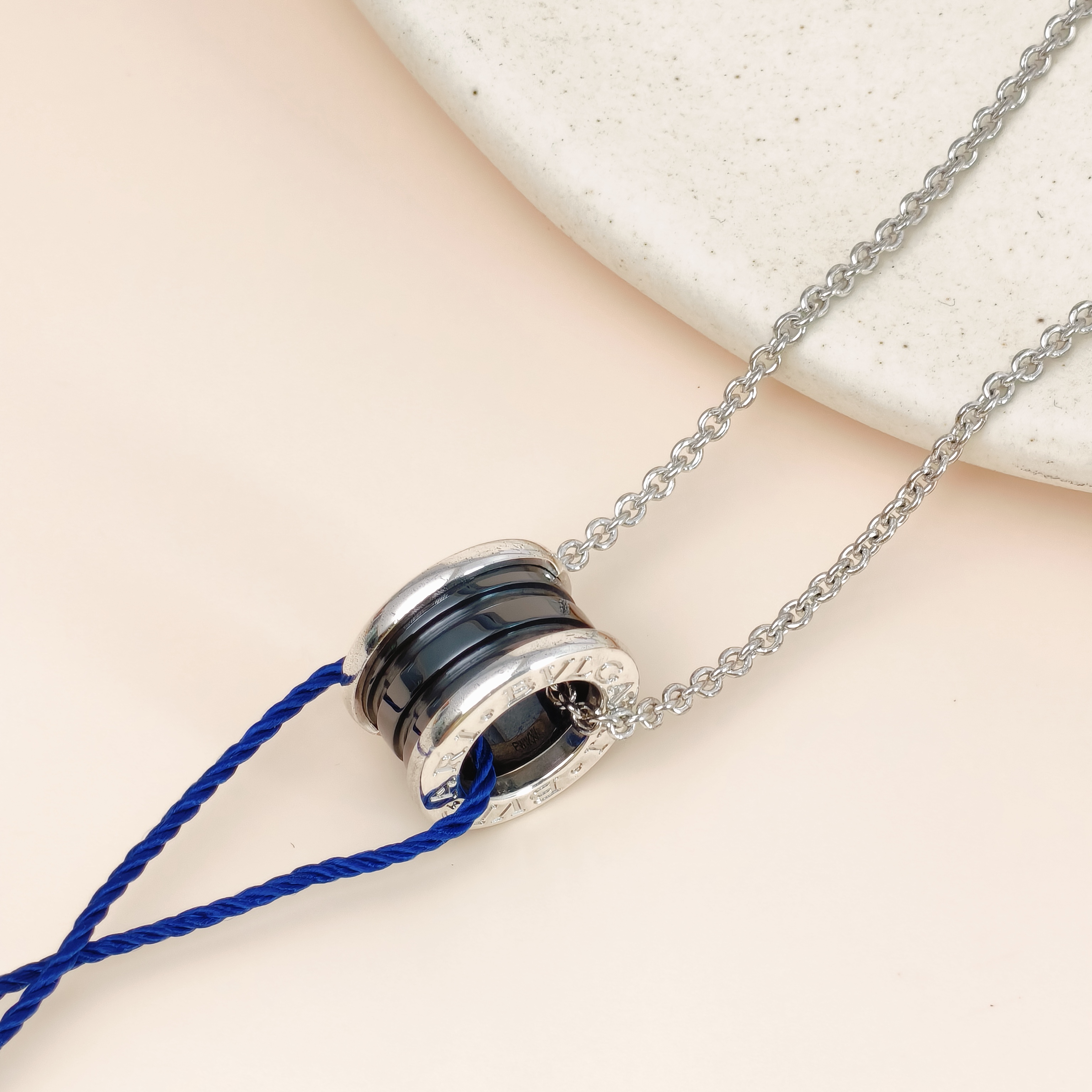 Bvlgari Necklace B.zero1 925 One Size1.5*38-45 โ cover view 7 of 9