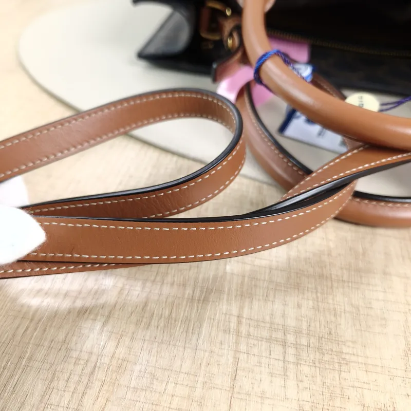 CELINE Crossbody Bag CABAS Monogram PVC Small 28.5 × 8 × 33 cm — detail view 10 of 12