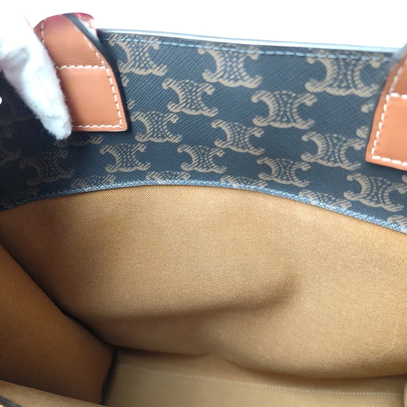 CELINE Crossbody Bag CABAS Monogram PVC Small 28.5 × 8 × 33 cm — detail view 9 of 10