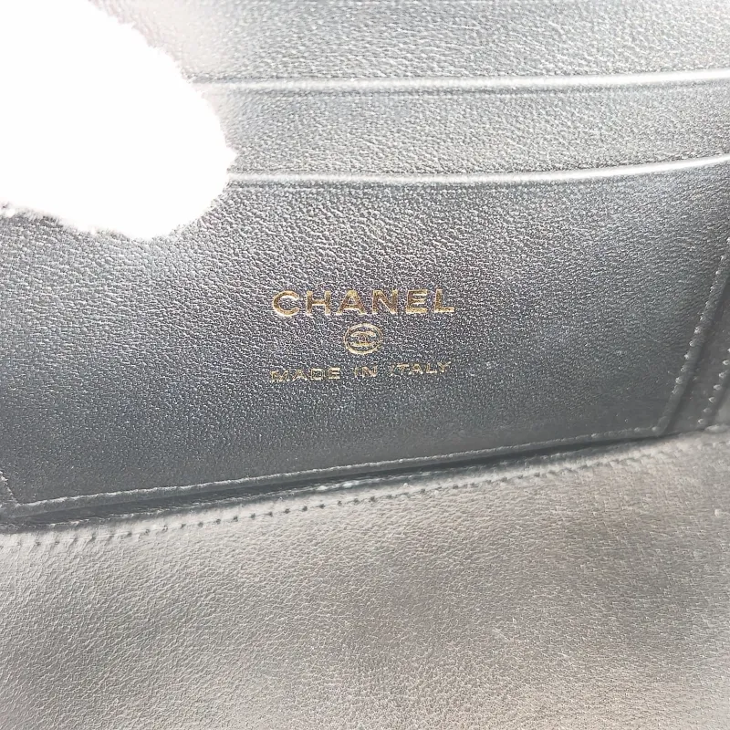 Chanel Crossbody Bag Edition Black Lambskin One Size 16 × 8 × 9.5 cm — detail view 10 of 14