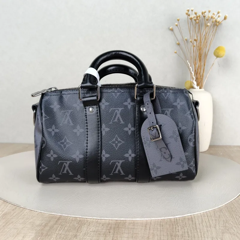 Louis Vuitton Crossbody Bag Keepall 25 PVC Medium 25 × 11 × 15 cm — cover view 2 of 5