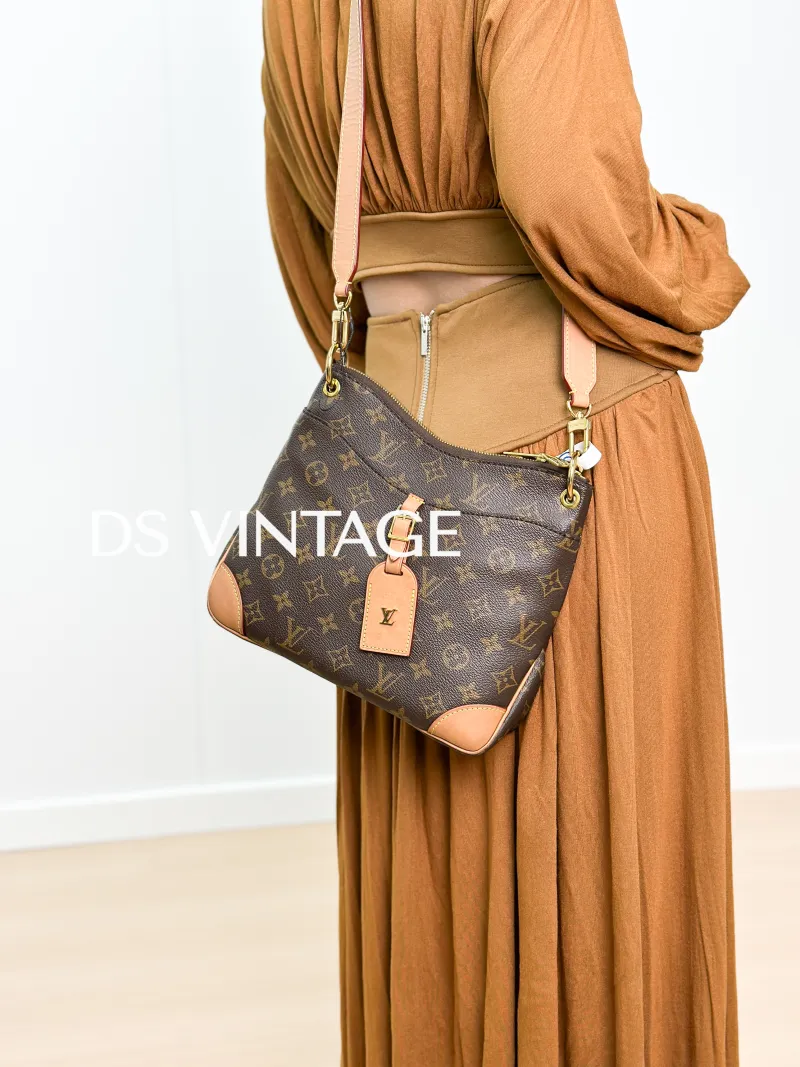 Louis Vuitton Crossbody Bag ODEON Monogram PVC Small24 × 8 × 22 cm — on-model view 1 of 3