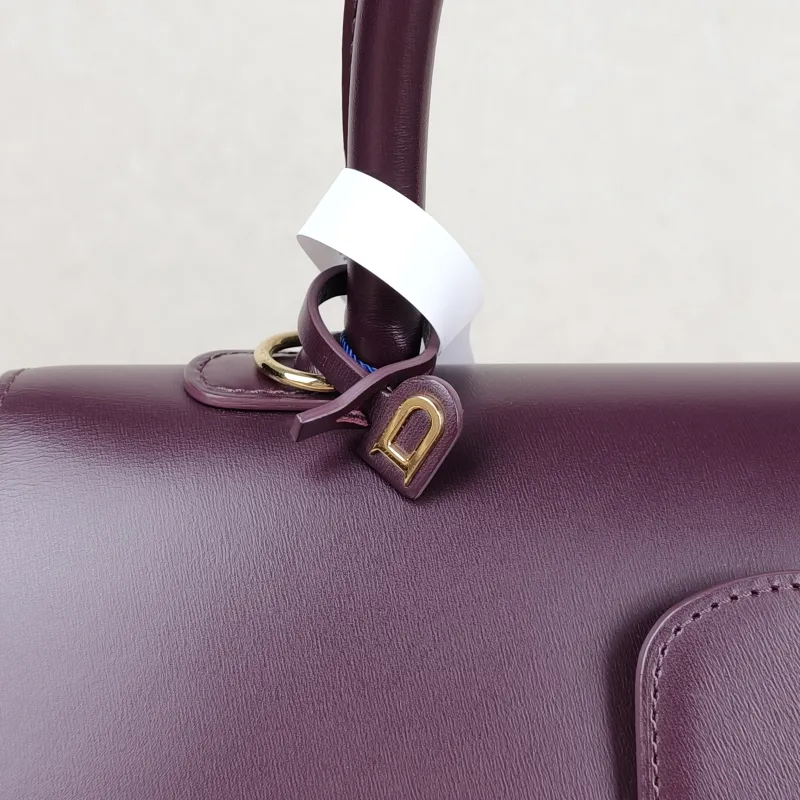 DELVAUX Top Handle Bag Brillant Calfskin Medium 29 × 15 × 22 cm — detail view 5 of 17