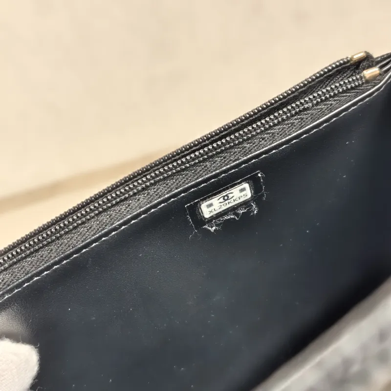 Chanel Backpack Backpack Black Grained Calfskin One Size18.2 × 5 × 14 cm — detail view 7 of 14