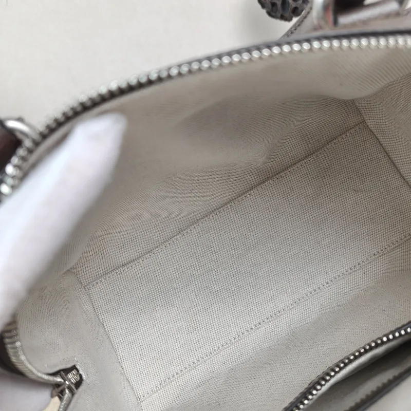 GUCCI Top Handle Bag Top Handle Bag Pink Monogram PVC Small 25 × 14 × 16 cm — detail view 7 of 11