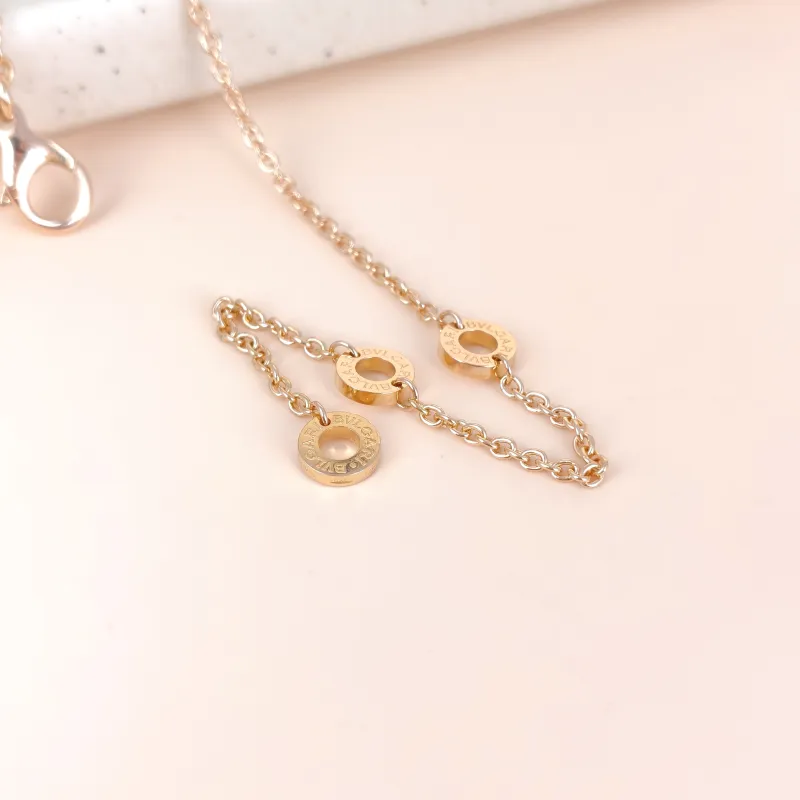 Bvlgari Necklace B.ZERO1Collection White Rose Gold 18KR ose Gold One Size 44cm — cover view 5 of 9