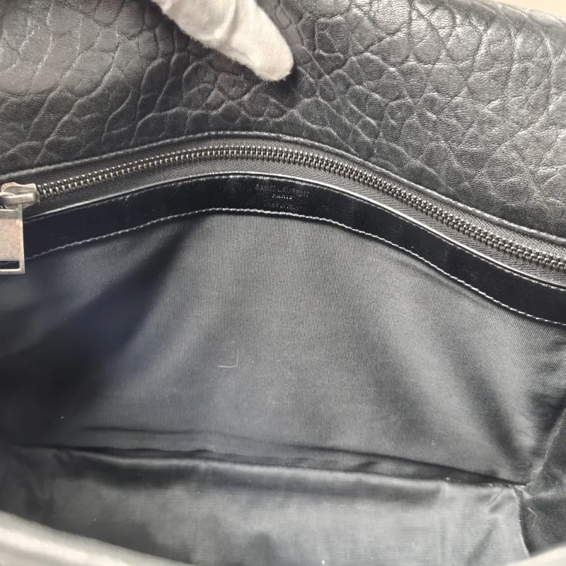 SAINT LAURENT Crossbody Bag Niki Black Lambskin 32 × 9 × 23 cm — detail view 9 of 11