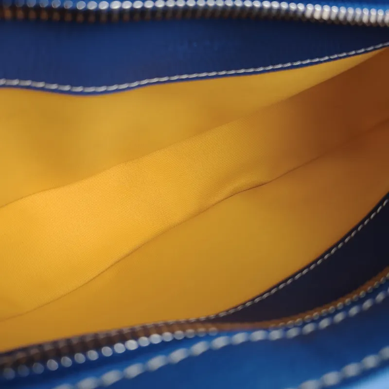 GOYARD Crossbody Bag Hirondelle Blue PVC One Size 25 × 6 × 17 cm — detail view 1 of 10