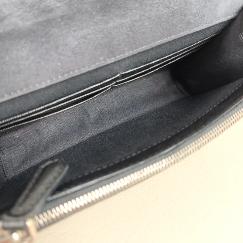 FENDI Crossbody Bag Crossbody Bag Black Calfskin One Size 19 × 4 × 13 cm — detail view 10 of 12
