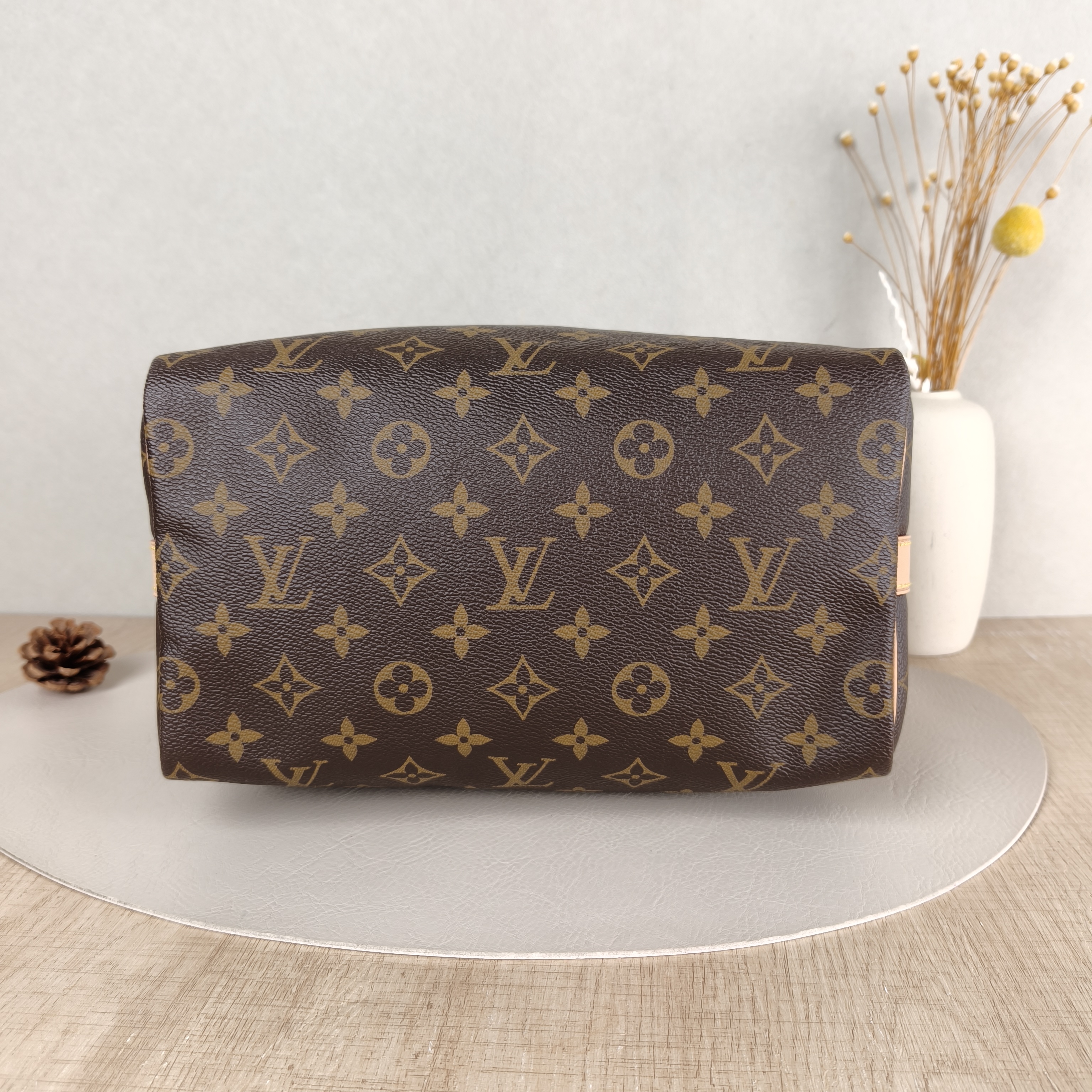 Louis Vuitton Crossbody Bag Speedy25Shoulder Strap Edition-Monogram PVC Medium25 × 15 × 19 cm — cover view 3 of 5