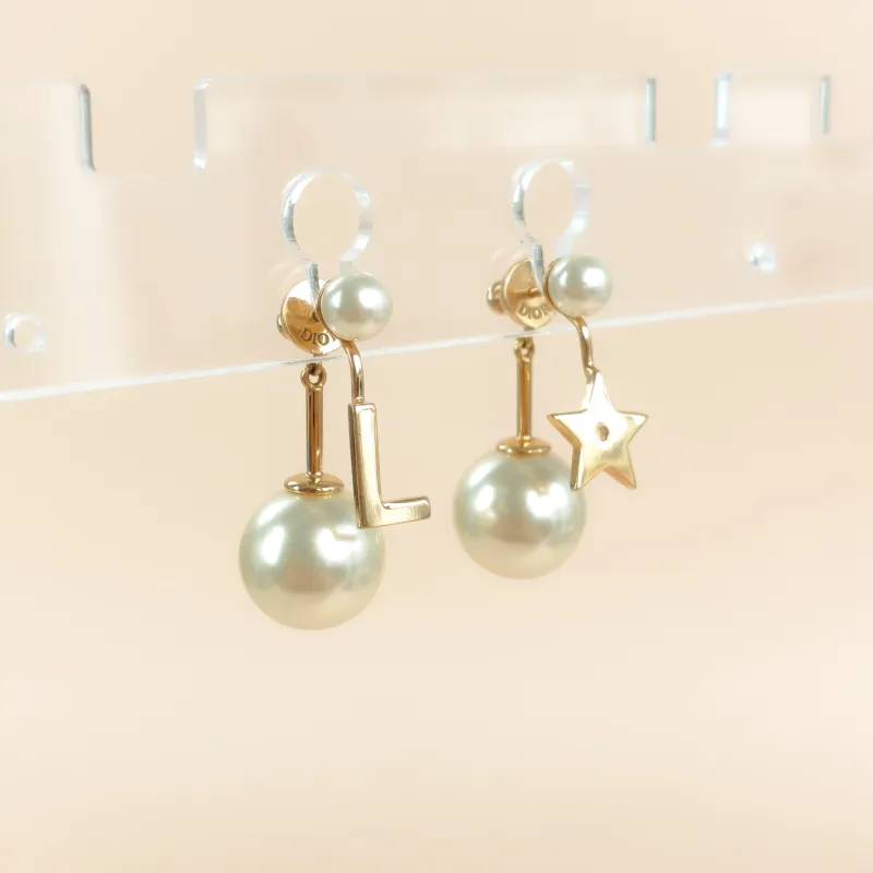 DIOR Jewelry · Earrings Gold Pearl One Size — cover view 4 of 5