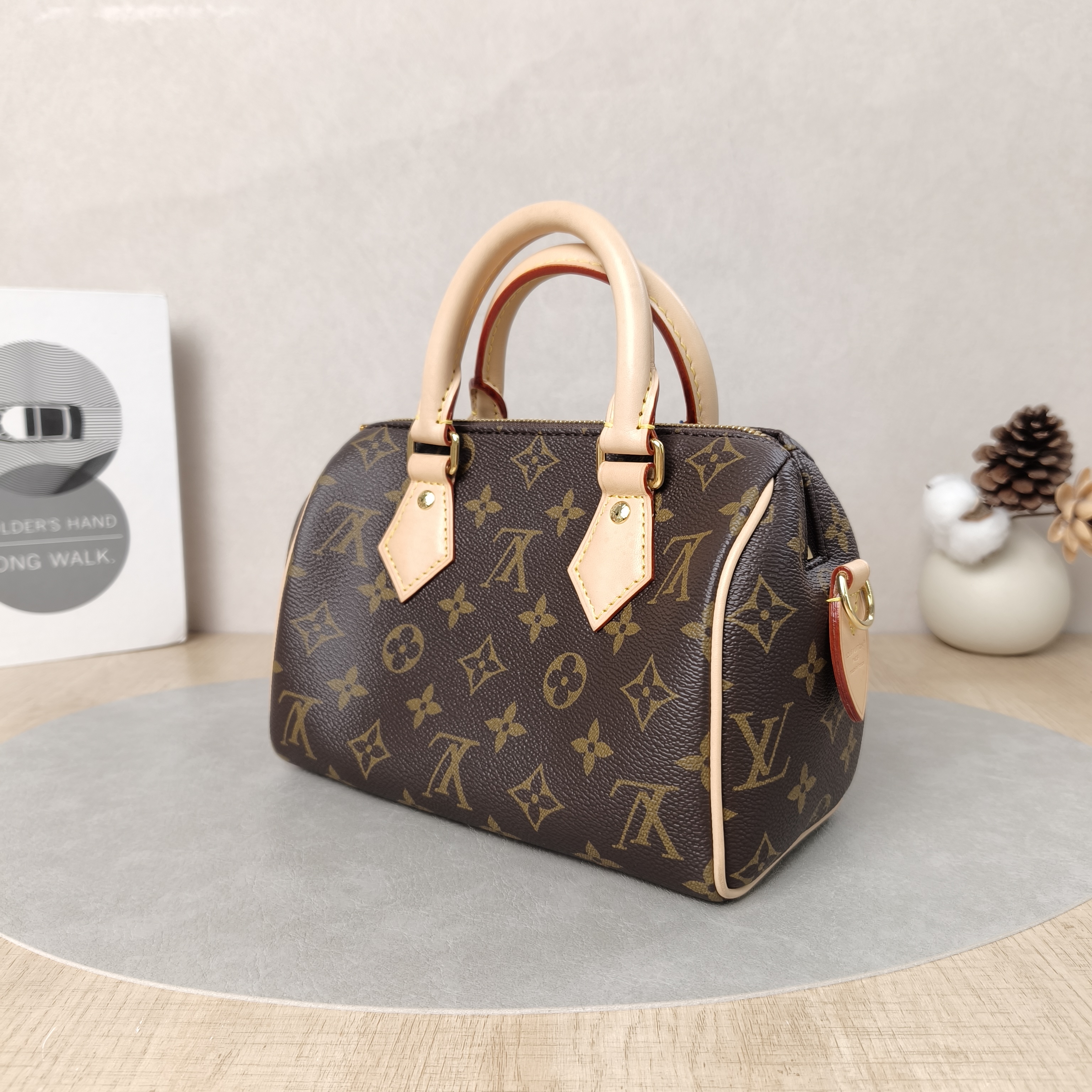 Louis Vuitton Crossbody Bag Speedy20 Shoulder Strap PVC Small20.5 × 12 × 13.5 cm — cover view 5 of 6