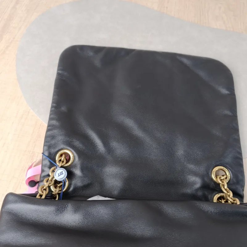 SAINT LAURENT Crossbody Bag Jamie 4.3 Chain Bag Black SL ambskin Medium 29 × 9.5 × 21 cm — detail view 8 of 13