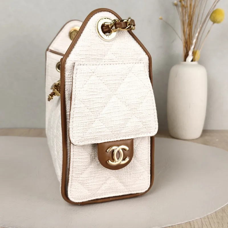 Chanel Crossbody Bag 25Bag Brown Mini 20 × 12.5 × 22 cm — detail view 2 of 12
