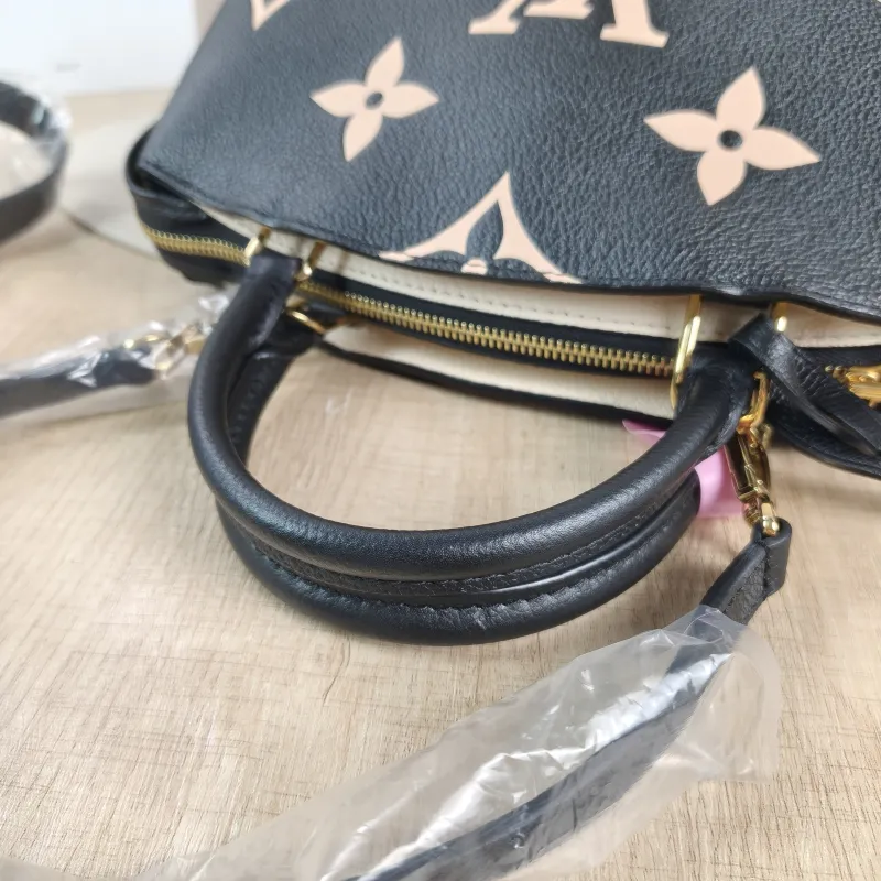 Louis Vuitton Crossbody Bag PETIT PALAIS Tote Bag Monogram Empreinte Embossed Calfskin Small 29 × 12.5 × 18 cm — detail view 1 of 13