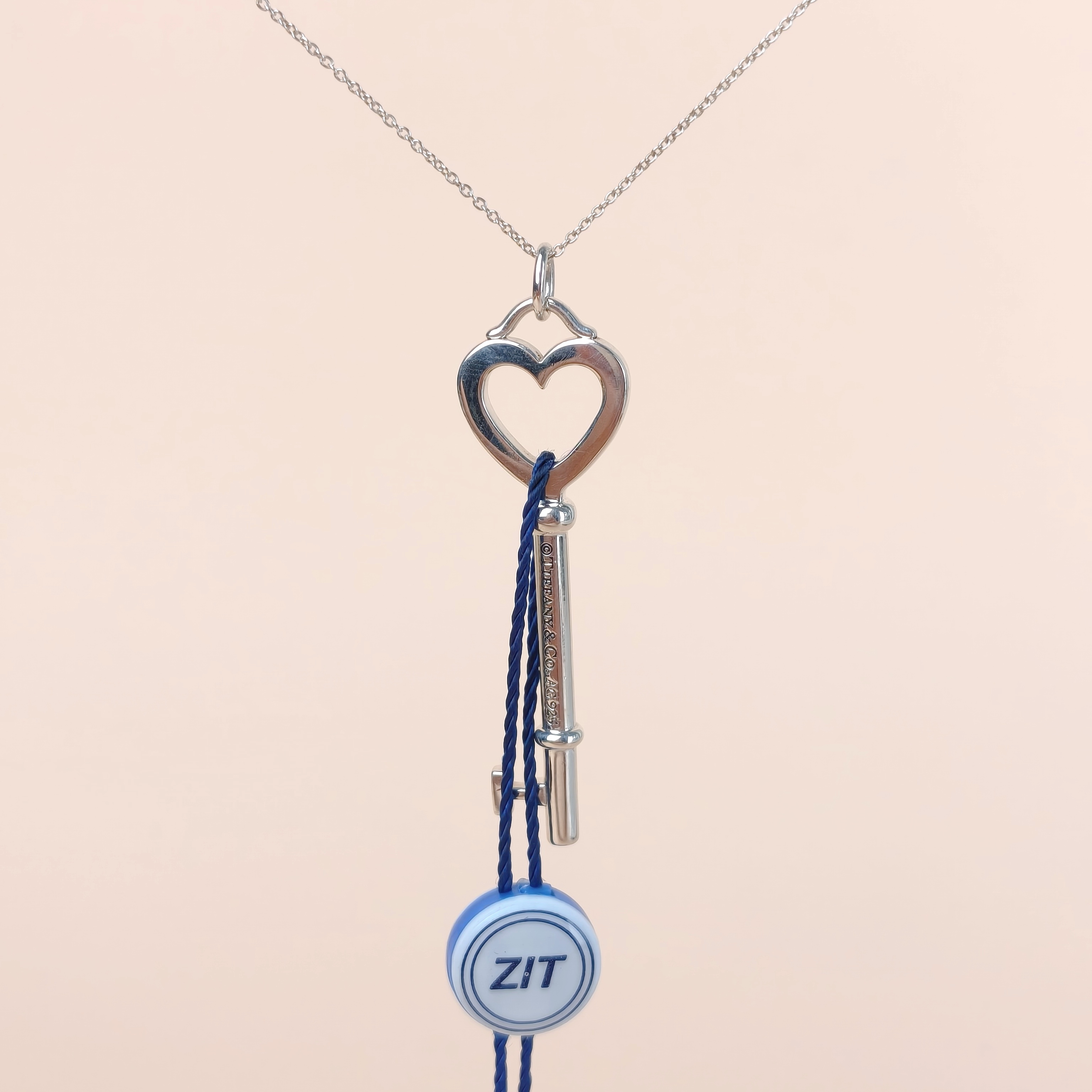 Tiffany&Co. Necklace Keys Collection Necklace Pendant Silver925 One Size44cm