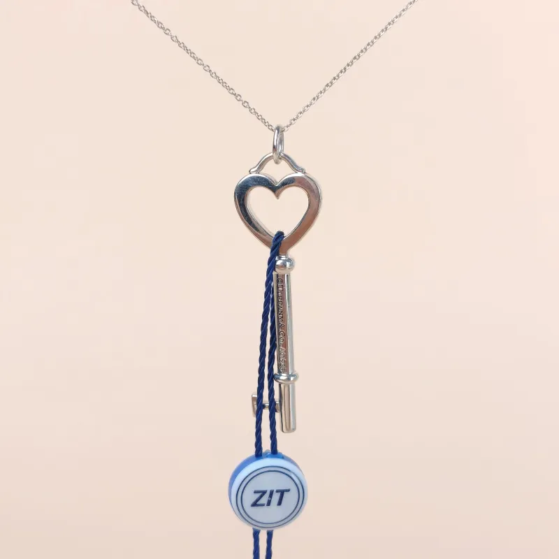 Tiffany&Co. Necklace Keys Collection Necklace Pendant Silver925 One Size44cm