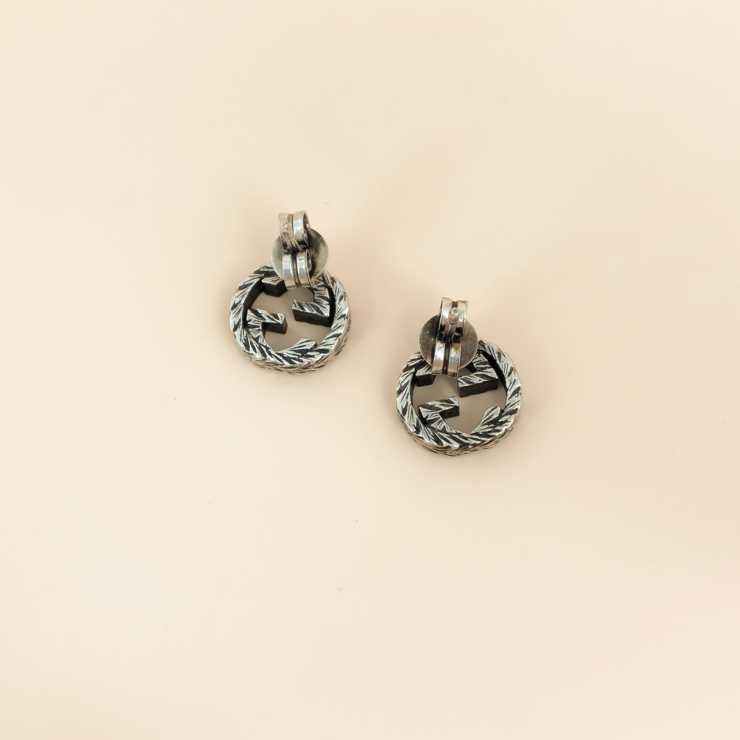 GUCCI Earrings G Earrings Silver925 One Size — cover view 3 of 6